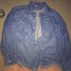 A denim like shirt